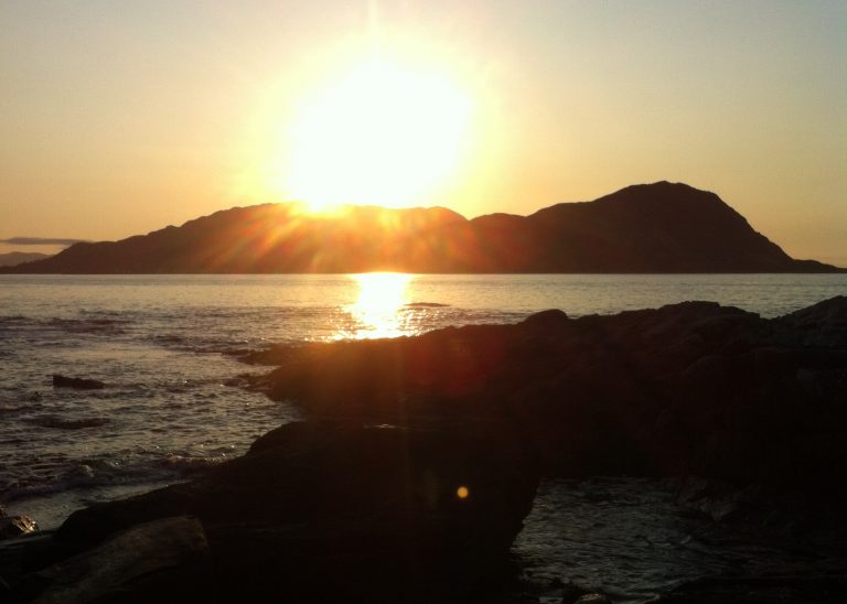 FOTO 10 zonsondergang