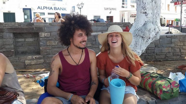 FOTO 8 Met Iason in Griekenland