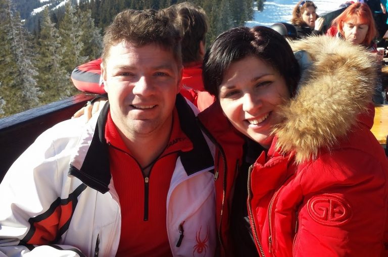 FOTO 5 ignaat en hilke brummelhuis in skilift