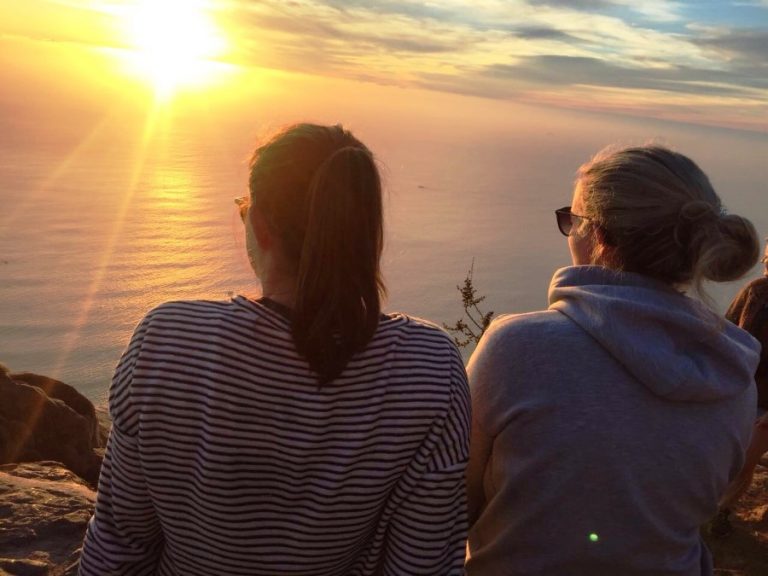 zonsondergang Lions Head