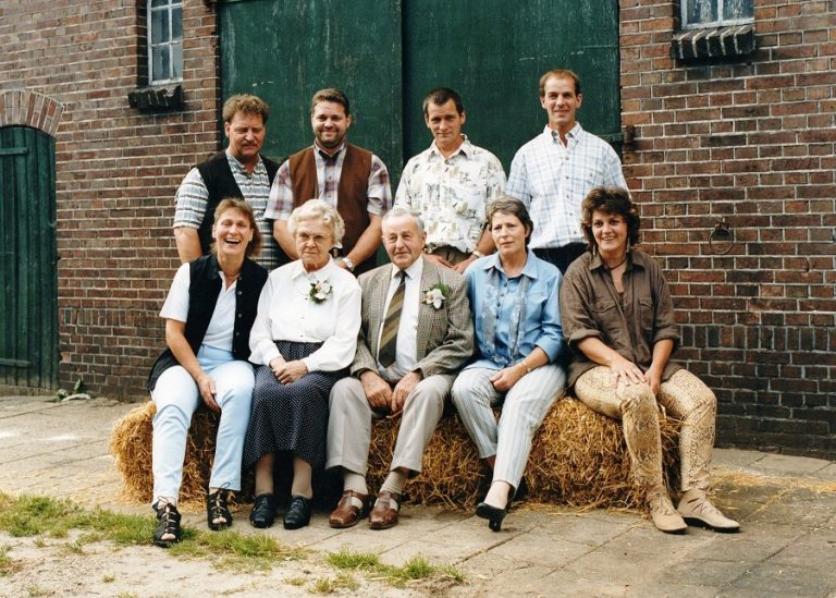 exact 25 jr later de laatste foto van de complete fam