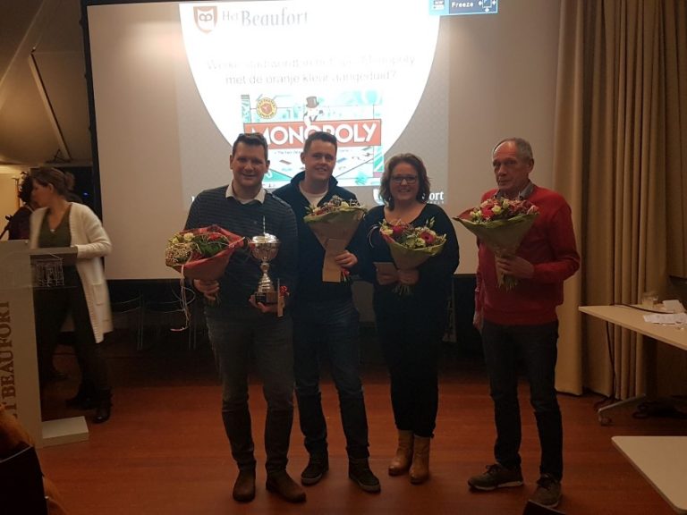 Winnende team Bentelo met de wisselbeker 2018 1