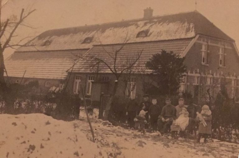 boonte voorm boerderij