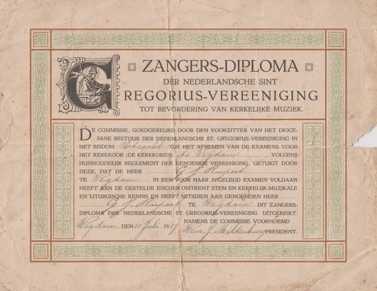 gregoriusdiploma gj