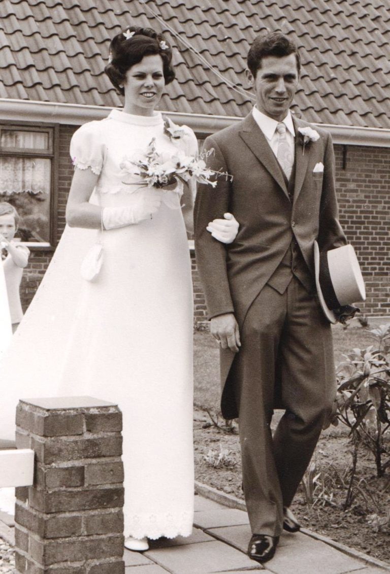 bruidspaar bennie en annie