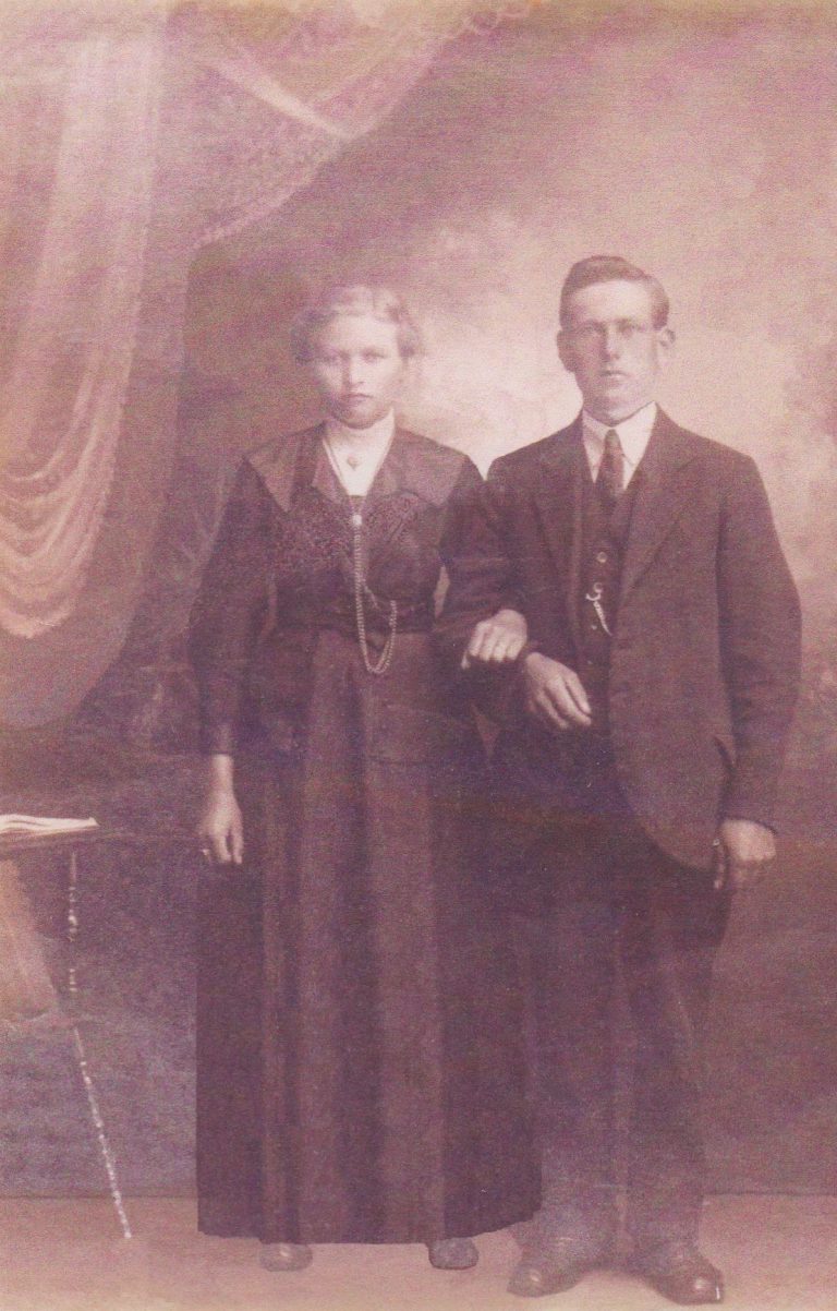 bruidspaar jans en grade