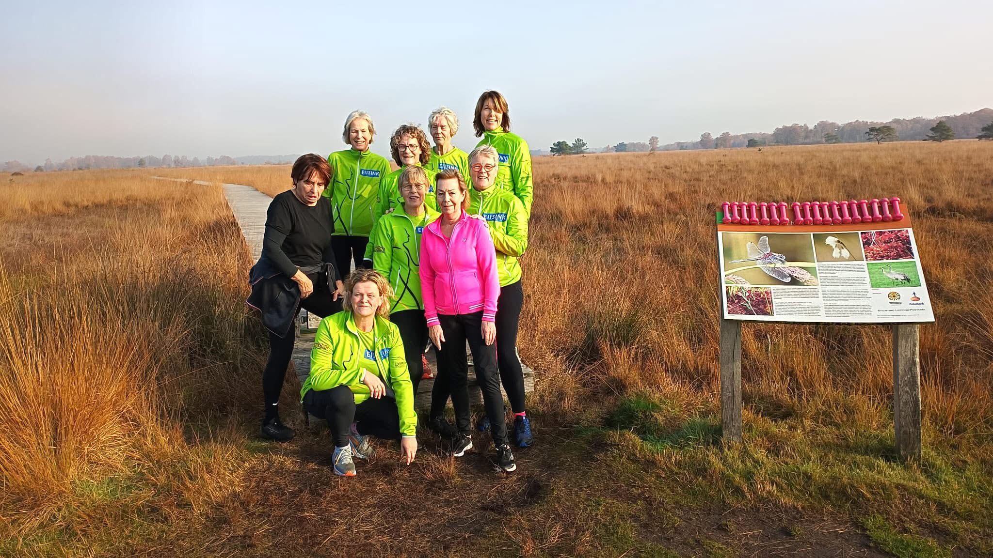 Powerwalkers genieten van prachtige locatieloop in ‘Siberië’