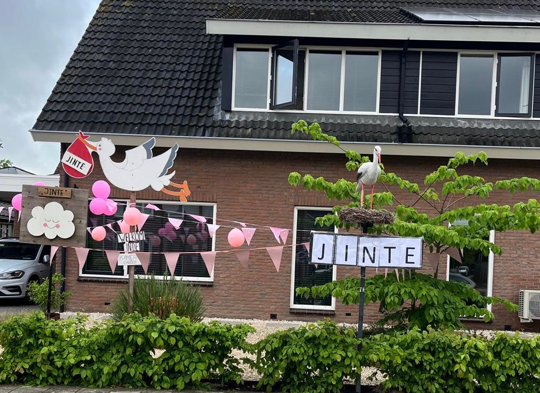 Jinte geboren!