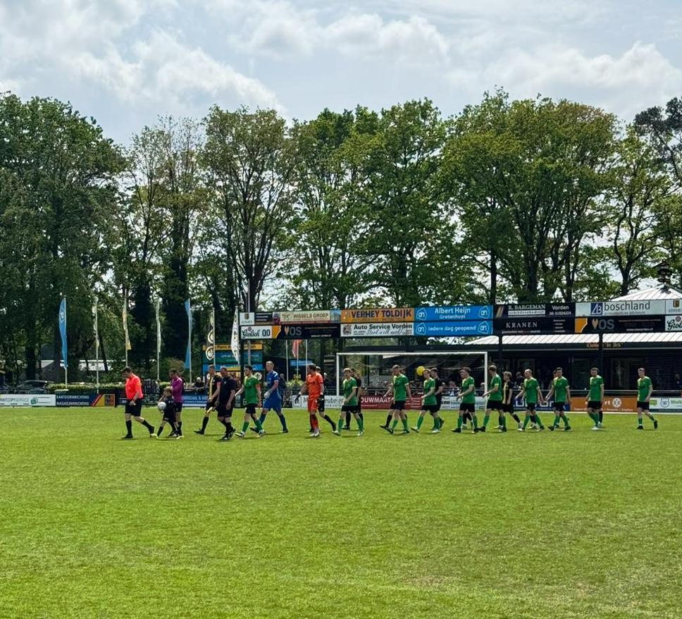 WVV’34 laat overwinning in blessuretijd glippen tegen Vorden
